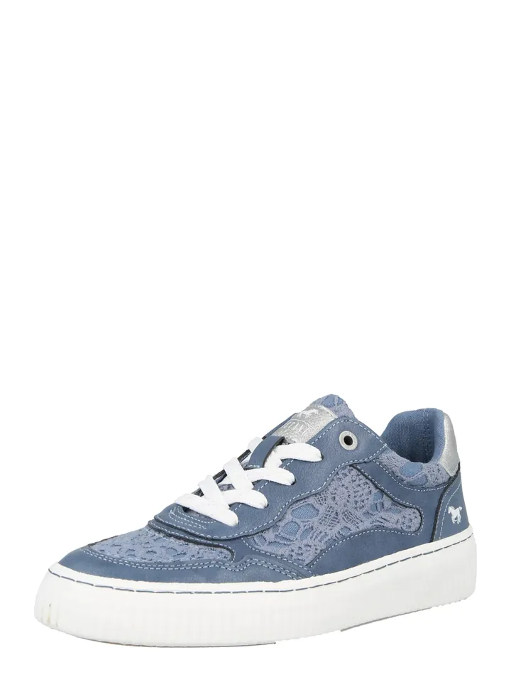 MUSTANG Zapatillas deportivas bajas azul paloma / plata