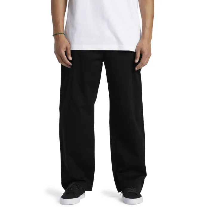 Worker Baggy - Pantalón chino Negro Hombre