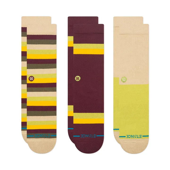 Stance Calcetines  beige / marrón / amarillo