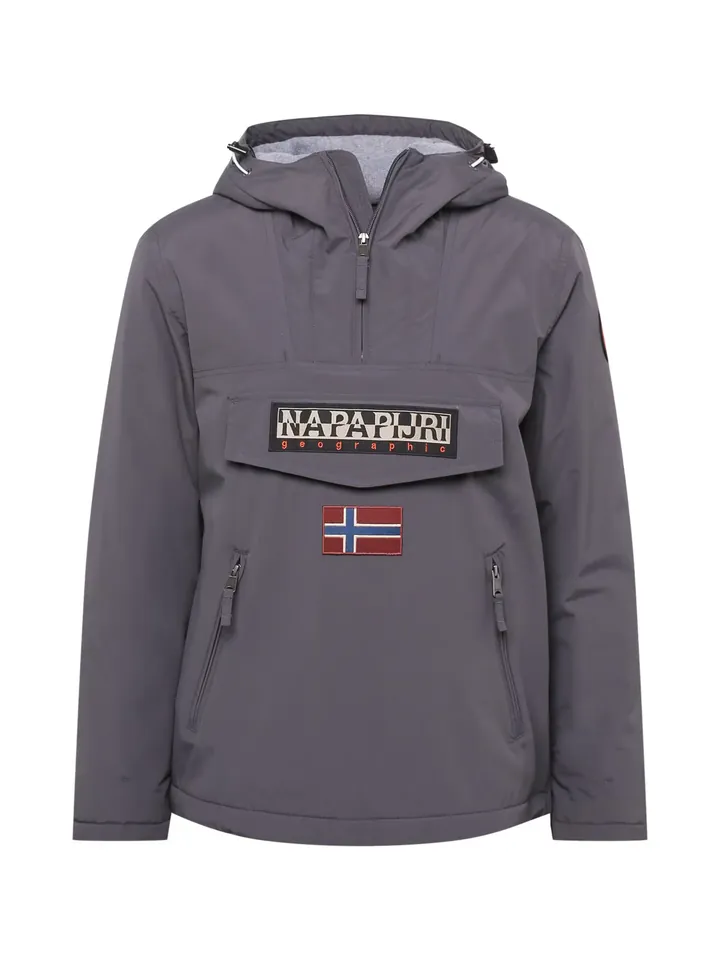 NAPAPIJRI Chaqueta de entretiempo 'Rainforest' gris oscuro