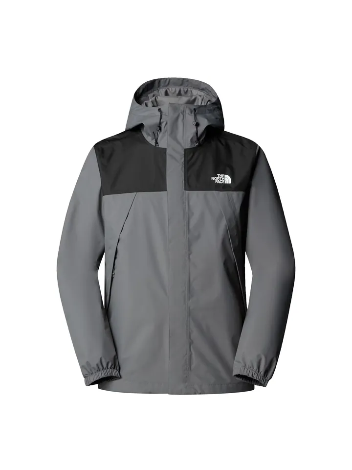 THE NORTH FACE Chaqueta de montaña 'Antora'  gris oscuro / negro / blanco