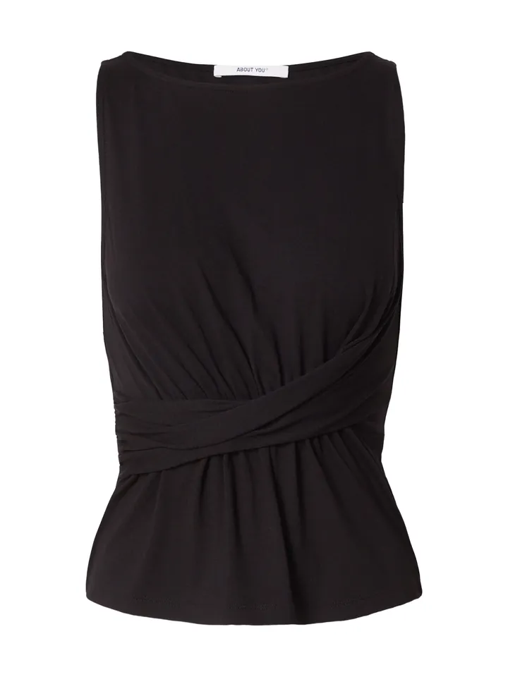 ABOUT YOU Top 'Pearl' negro