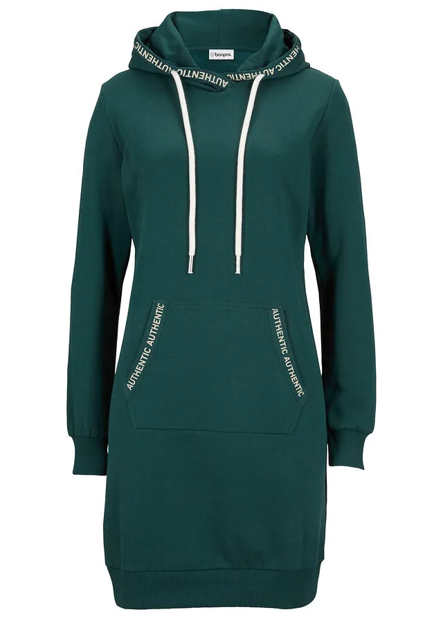 Vestido tipo sudadera