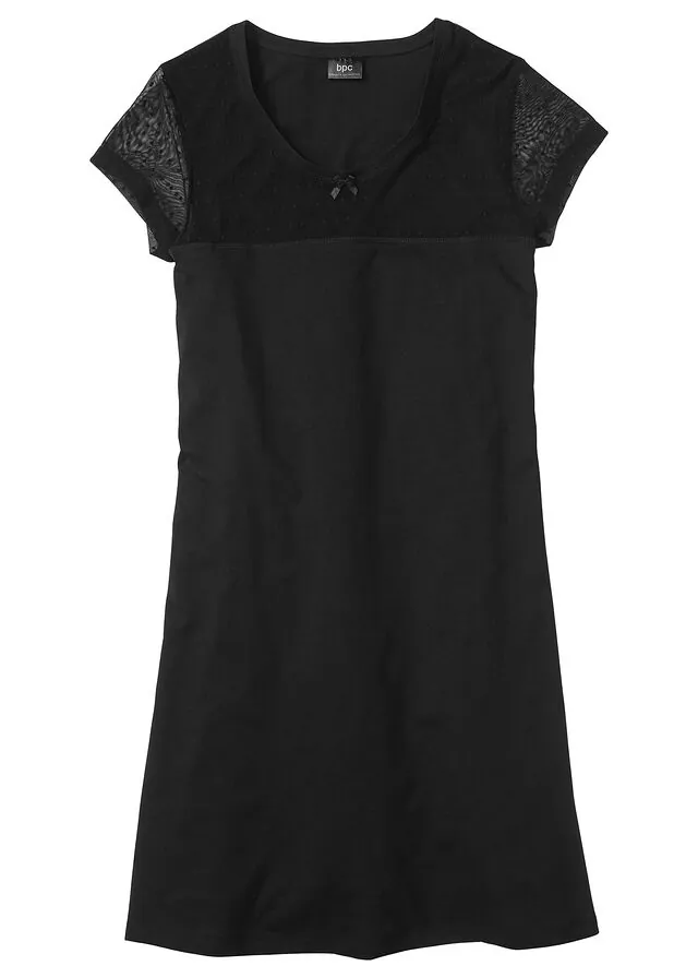 Camisón corto de algodón orgánico