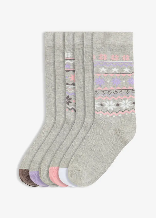 Calcetines con algodón orgánico (6 pares)