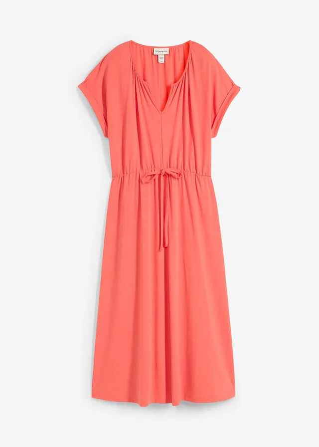 Vestido de punto de mezcla de viscosa fluida