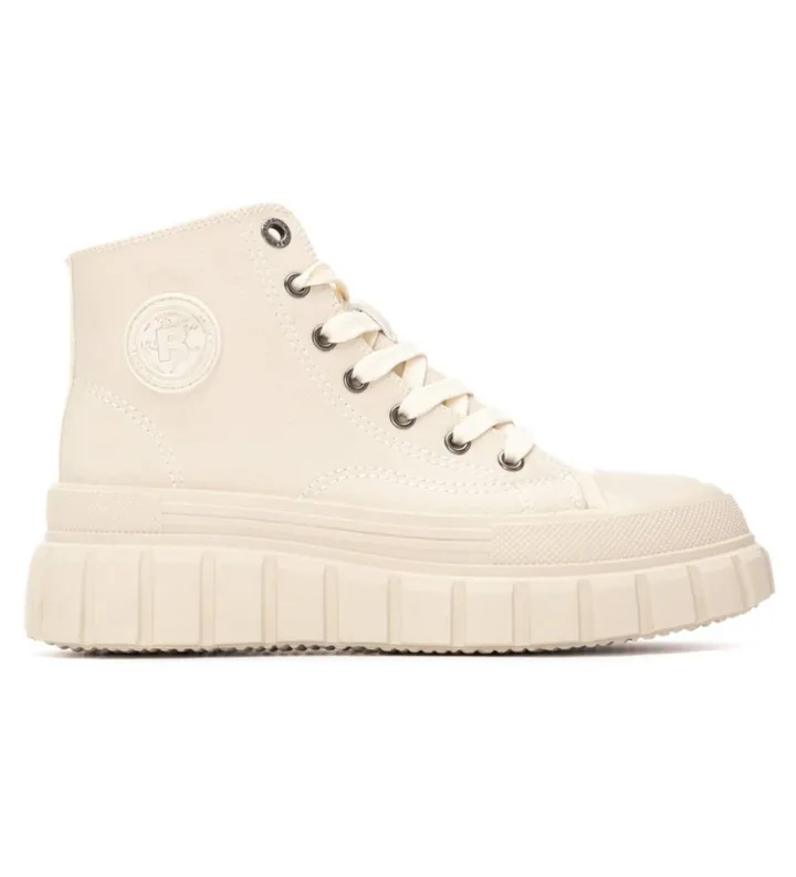 Refresh para mujer. 17307602-BEIGE Zapatillas 173076 beige (35), Plano, Cordones, Cremallera, Casual