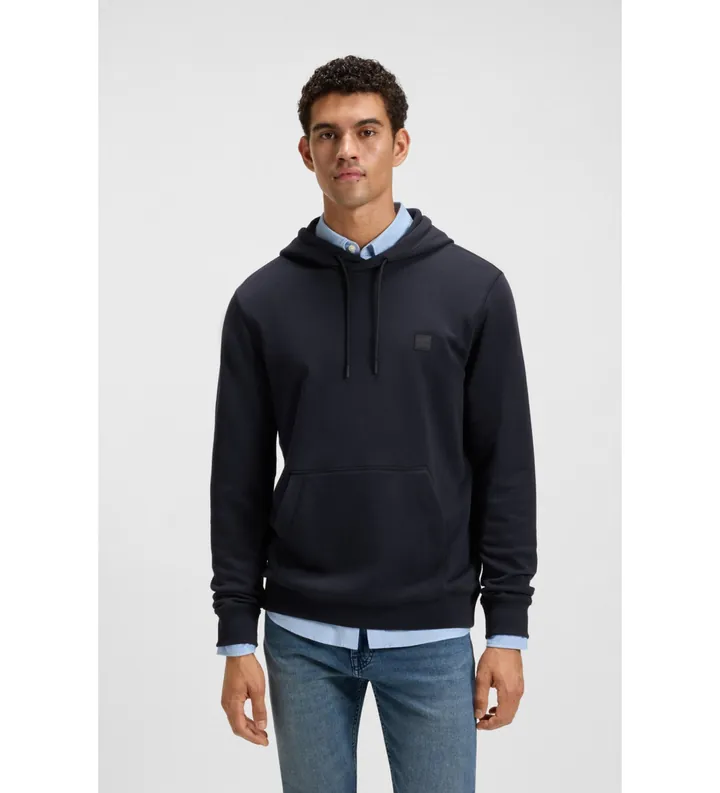 BOSS para hombre. 50509314 Sudadera Wetalk marino (L), Casual, Algodón