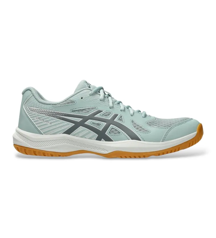 Asics para hombre. 1071A104 Zapatillas Upcourt 6 azul (40.5), Plano, Cordones, Casual, Deportivo, Mesh