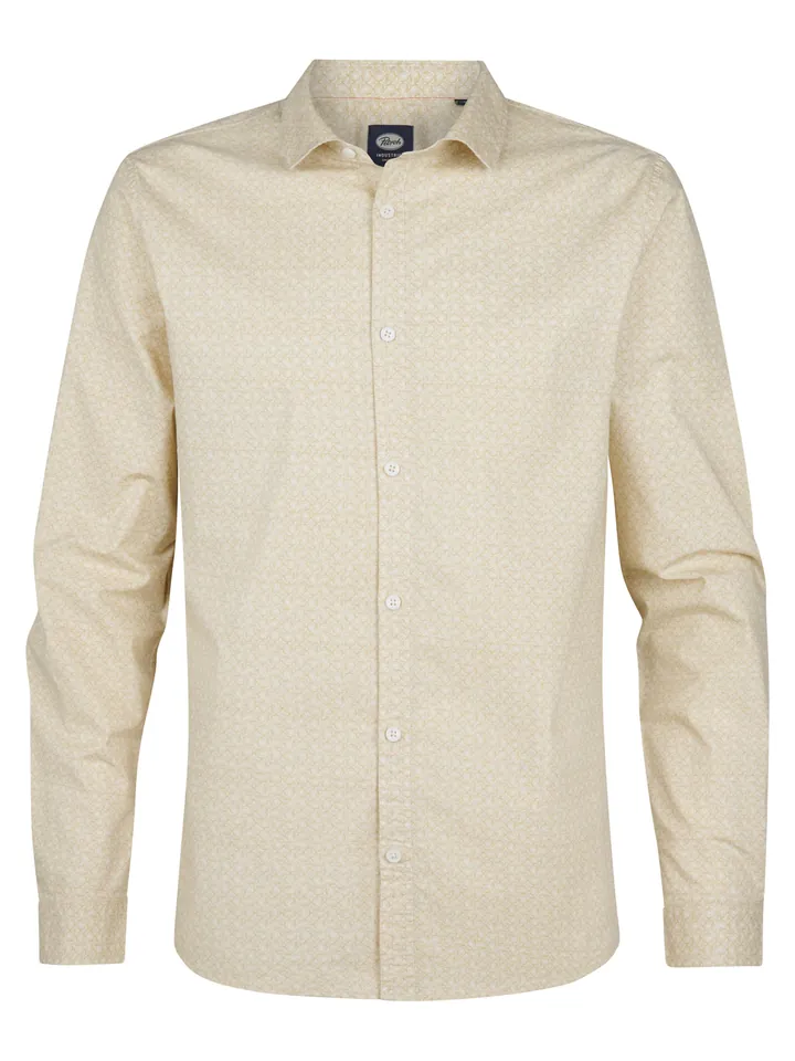 Petrol Industries Camisa beige claro