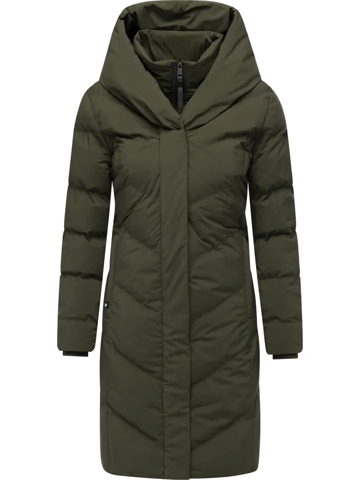 Ragwear Abrigo de invierno 'Natalka' verde oscuro