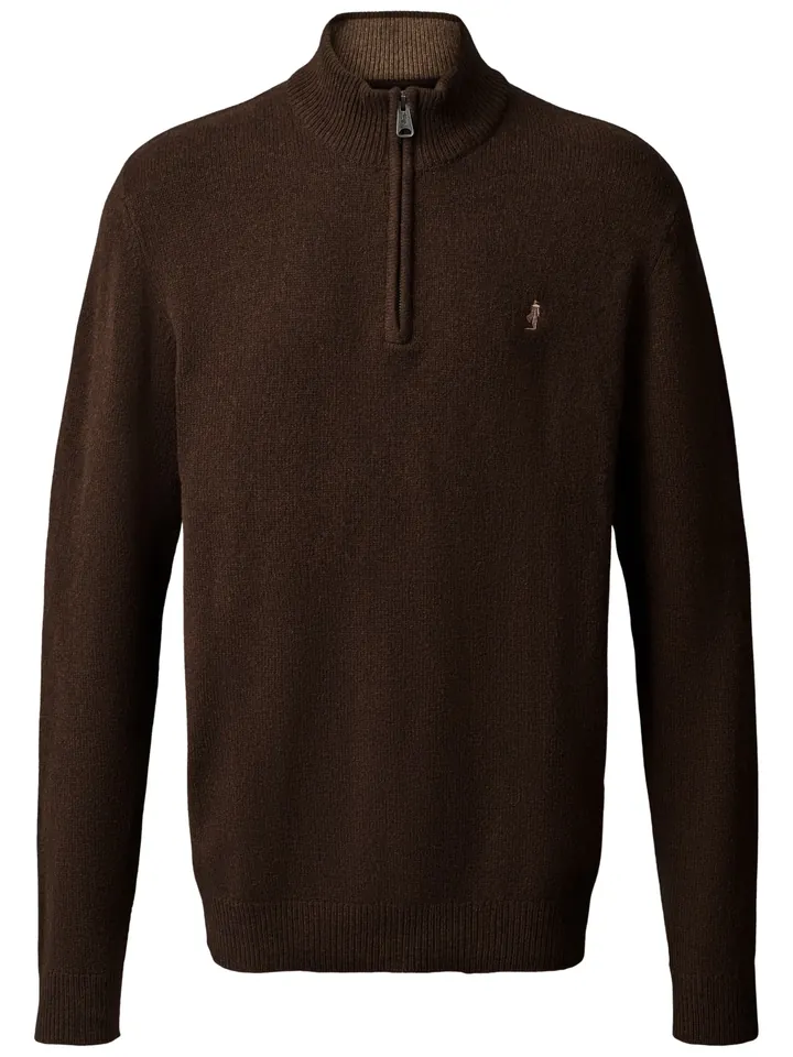 MCS Jersey 'MCAxel' marrón oscuro