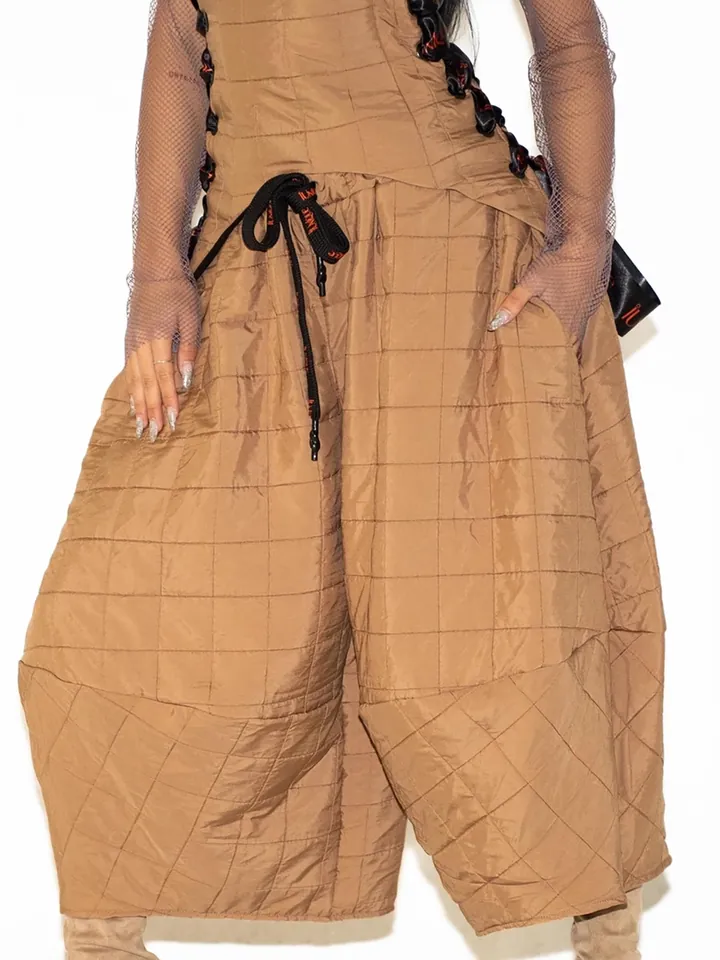 IUnique Pantalón 'Ballonique' beige