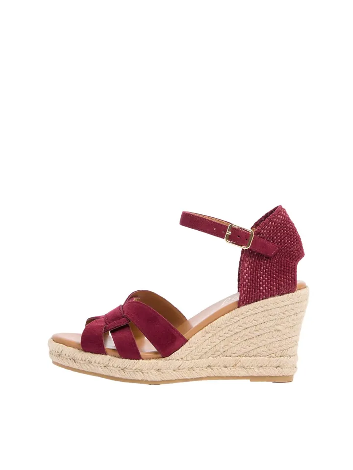 Lipsy Sandalias borgoña