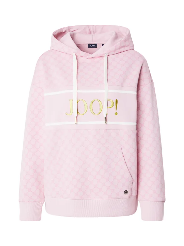 JOOP! Sudadera oro / cyclam / rosa / blanco