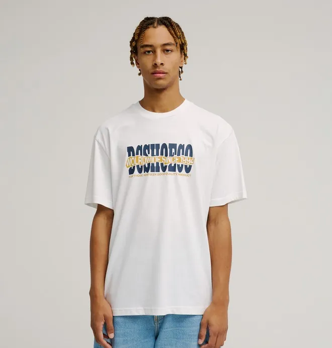 DC Ripped Off - Camiseta de manga corta Blanco Hombre