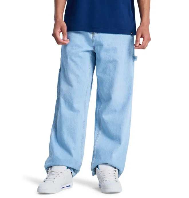Baggy - Vaquero estilo carpintero Azul Hombre