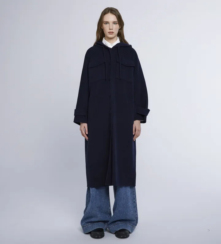 Weekend Max Mara para mujer. 2425016022650 Abrigo Levante marino (46), Casual, Lana