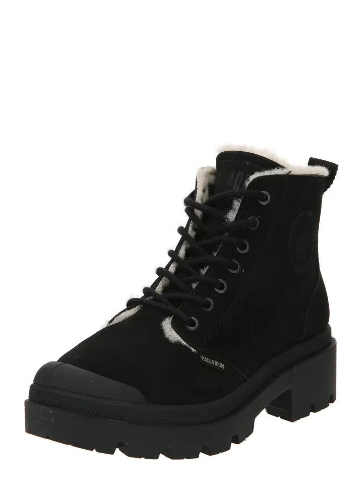 Palladium Botines con cordones 'BASE'  negro