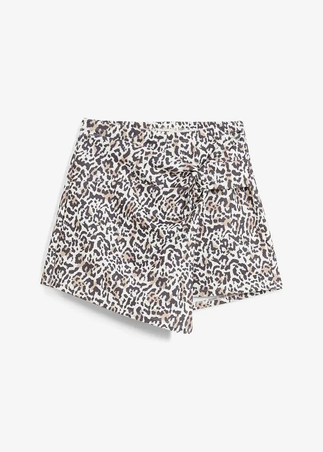 Falda pantalón de interlock resistente