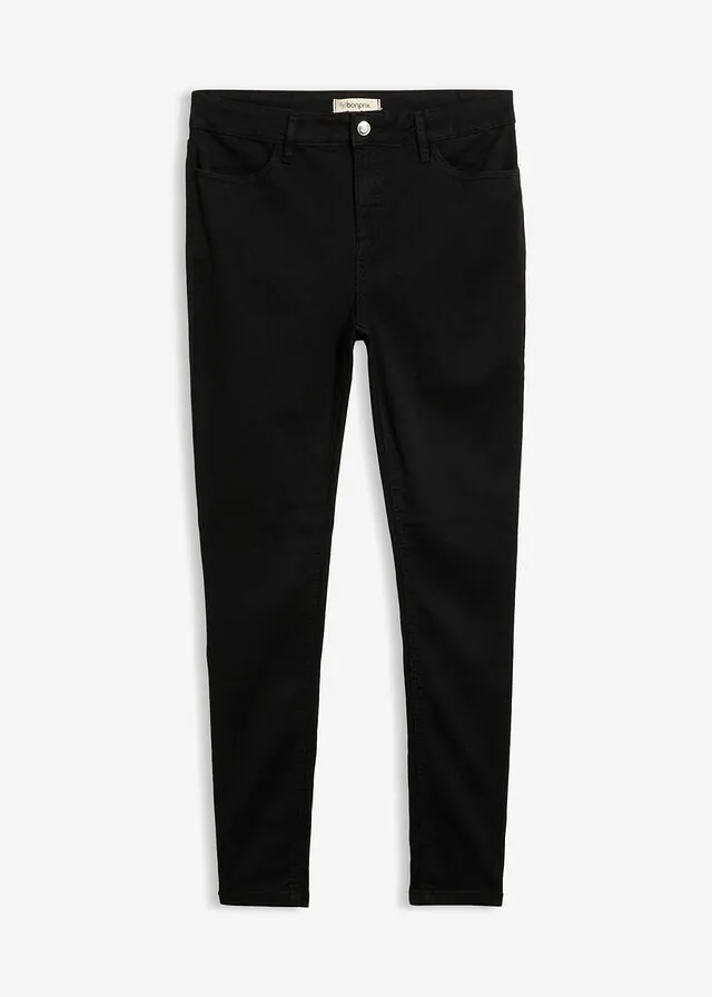 Vaqueros skinny, mid waist, superelásticos