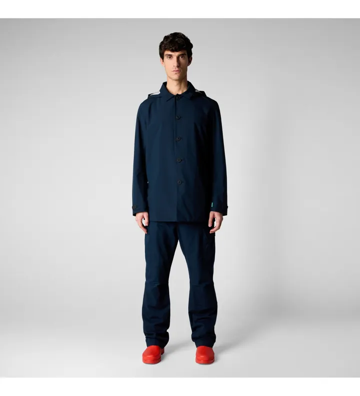 Save The Duck para hombre. D42020M-GRIN20 Chaqueta Benjamin marino (XL), Casual, Poliéster, Manga larga