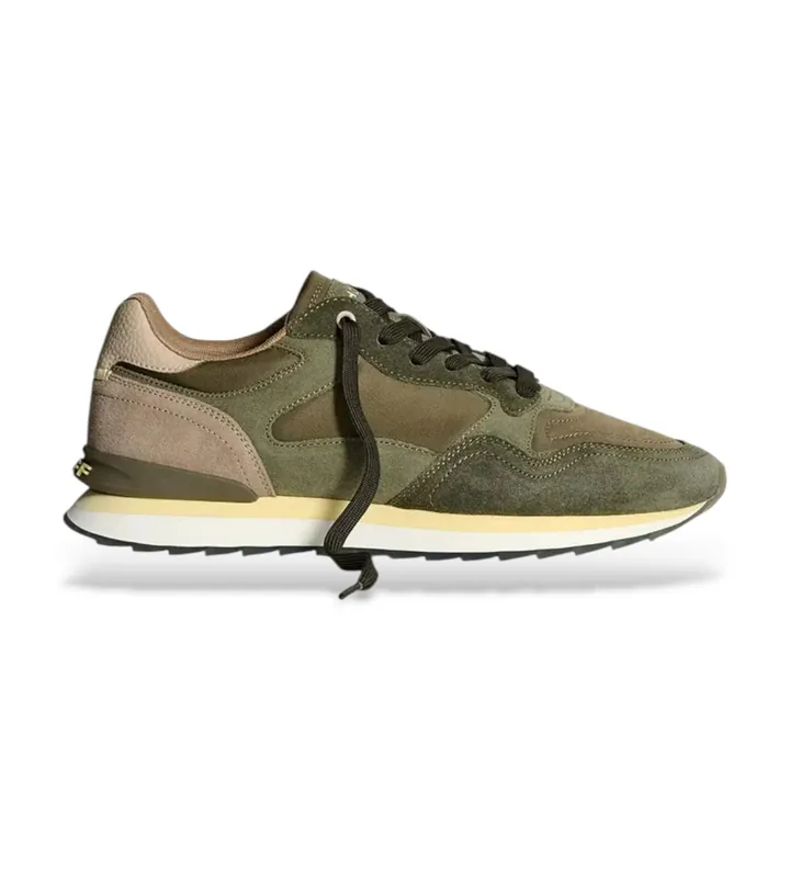 HOFF para hombre. 22502601 Zapatillas City Buenos Aires verde (42), Piel, Plano, Cordones, Casual