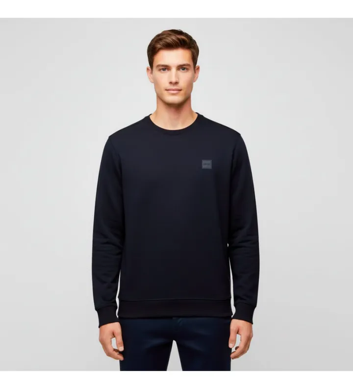 BOSS para hombre. 50509323 Jersey Westart marino (L), Casual, Algodón