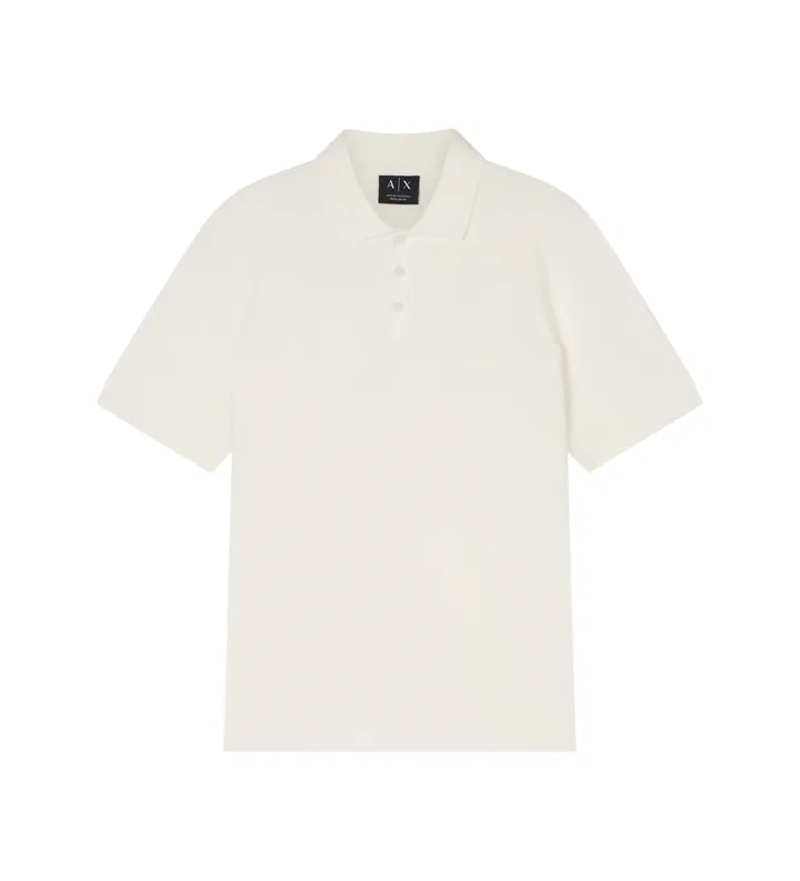 A|X Armani Exchange para hombre. XM002346AF10337U0009 Polo Off beife (L), Beige, Casual, Algodón, Clásico, Manga corta