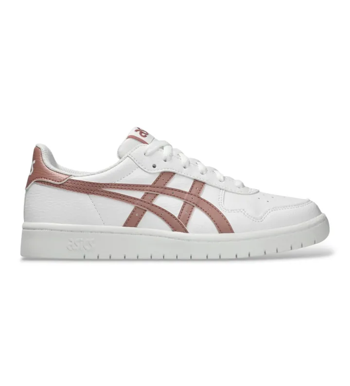 Asics para mujer. 1202A118 Zapatillas de Piel Japan S blanco (37.5), Plano, Cordones, Casual