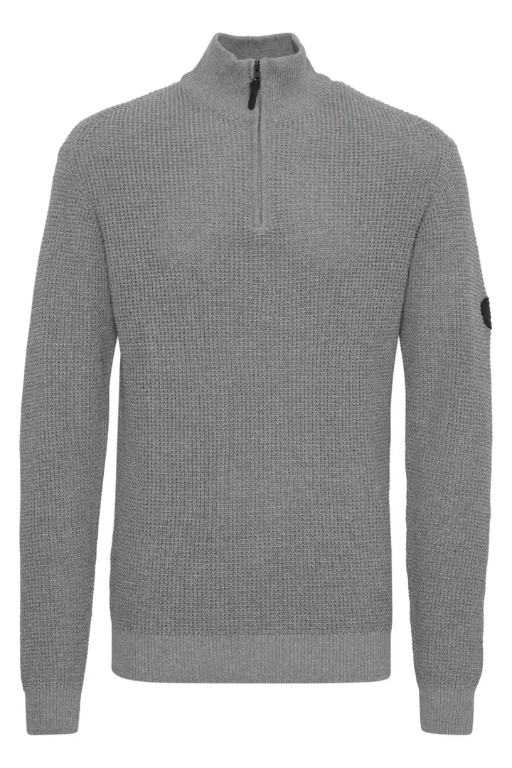 INDICODE JEANS Jersey gris / negro