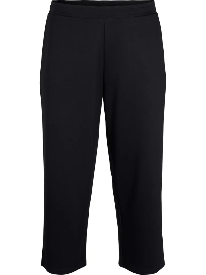 Zizzi Pantalón de pijama 'Malisa' negro