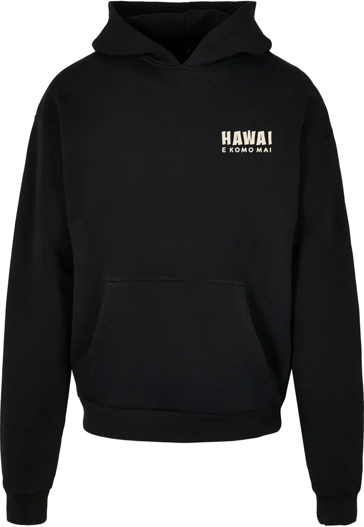Merchcode Sudadera 'Hawai'  beige / negro