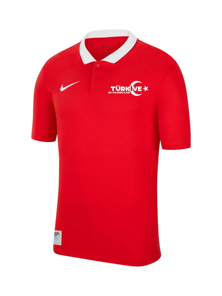 NIKE Camiseta de fútbol rojo / blanco