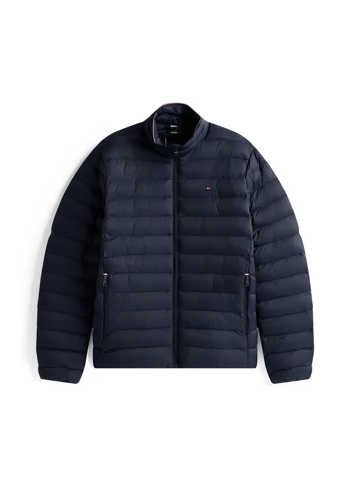 TOMMY HILFIGER Chaqueta de entretiempo marino / rojo / blanco