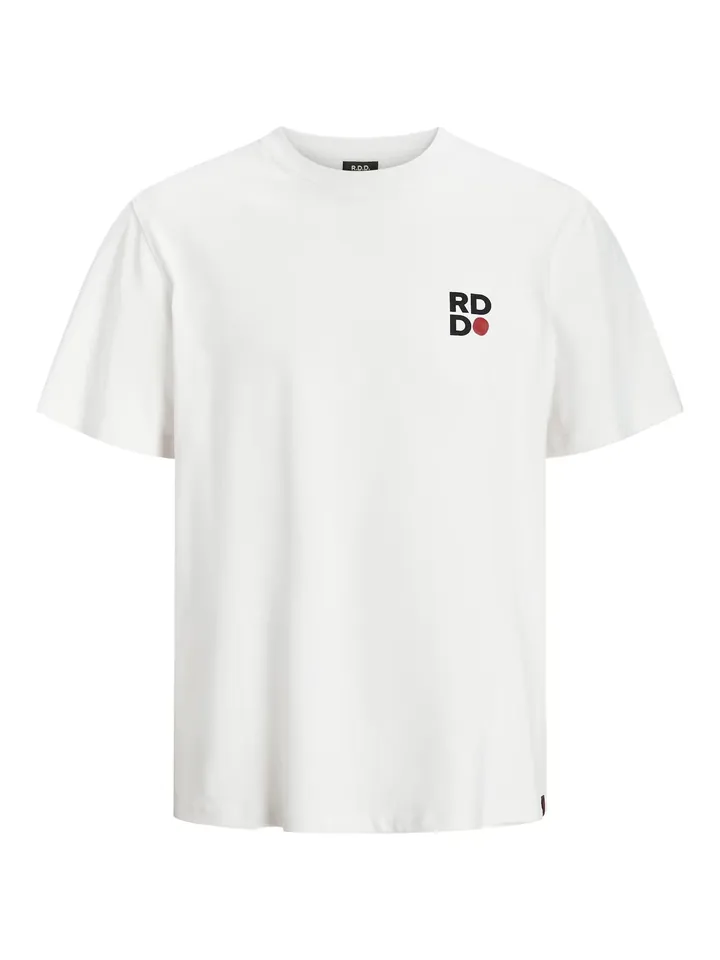 R.D.D. ROYAL DENIM DIVISION Camiseta rojo / negro / blanco