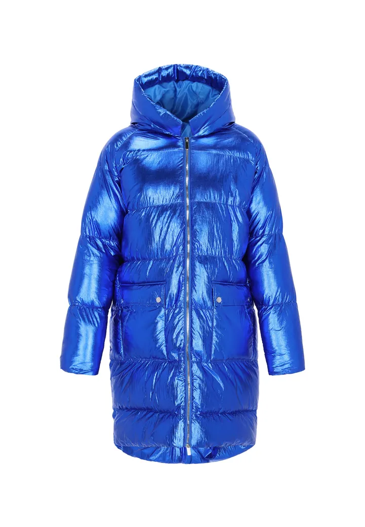 faina Abrigo de invierno azul real
