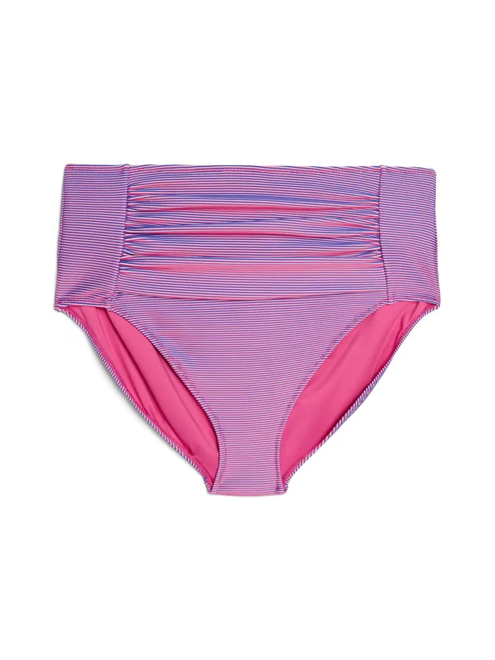 Swim by Zizzi Braga de bikini 'Svary' lila / rosa / blanco
