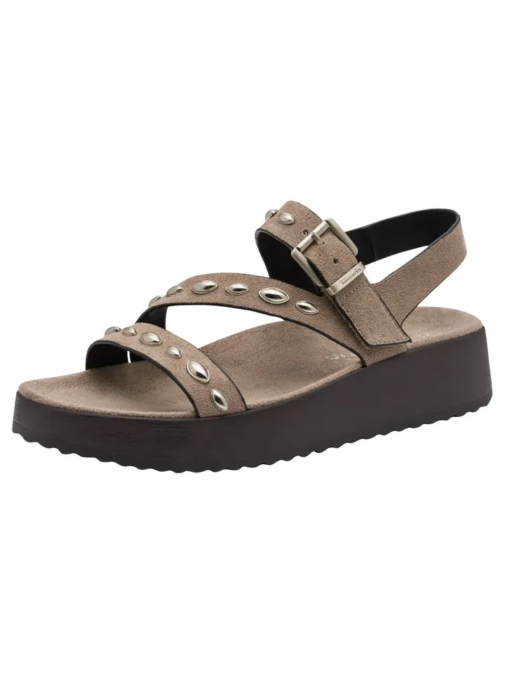 Tamaris Sandalias beige oscuro