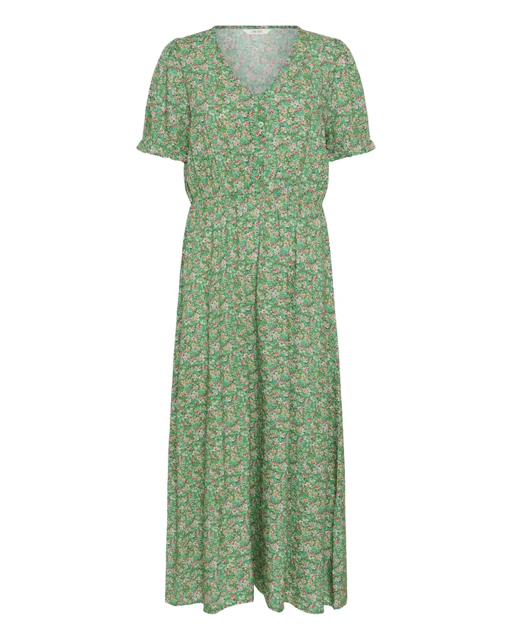 Cream Vestido 'CRTiah' verde / rosa