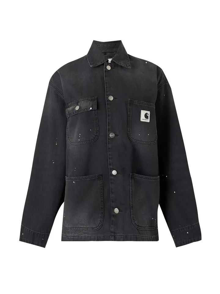 Carhartt WIP Chaqueta de entretiempo 'Michigan' negro denim