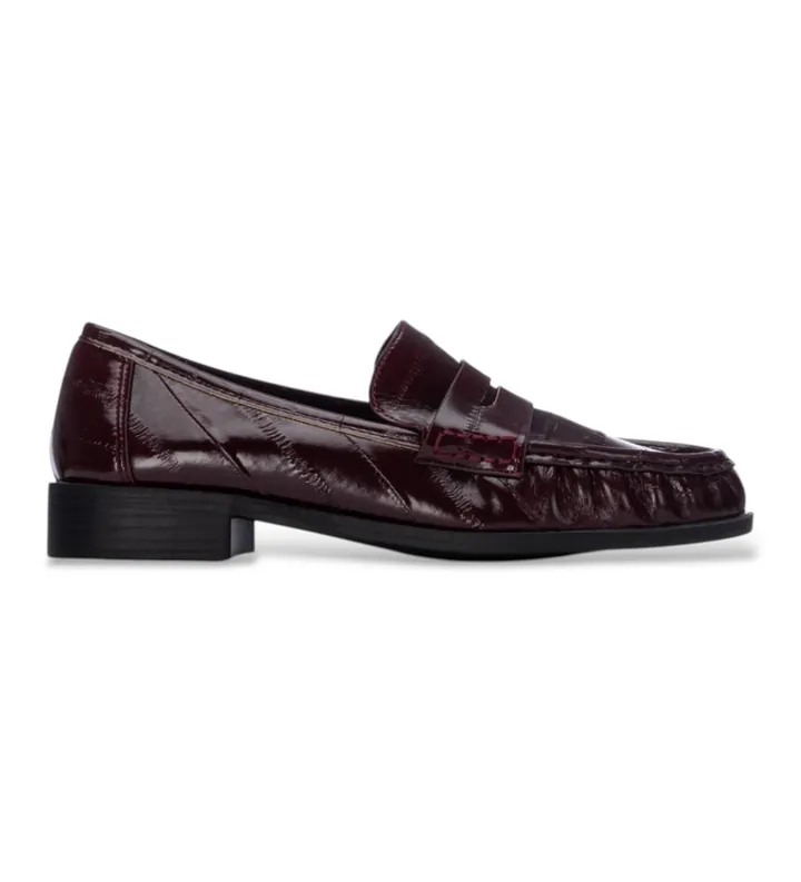 Xti para mujer. 14643002-BURDEOS Zapatos 146430 burdeos (36), 1 a 3cm, Ninguno, Casual, Granate, Clásico