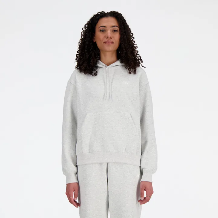 new balance Sudadera 'Essentials' gris claro / blanco