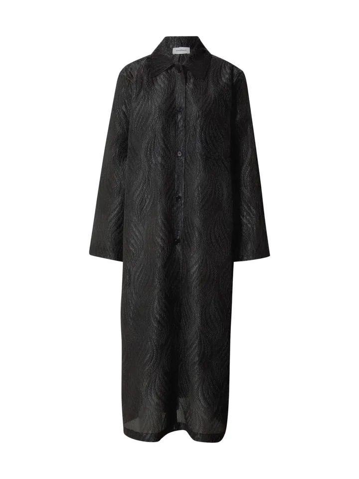 Soulland Vestido camisero 'Nicole' negro