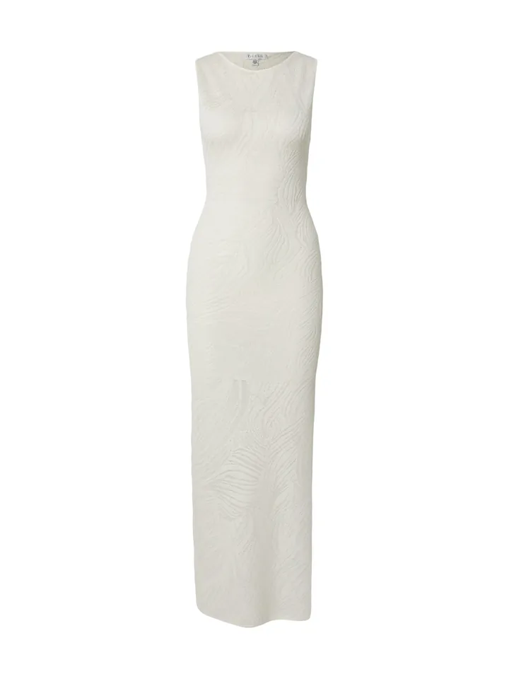 GUESS Vestido de punto 'JENAY'  blanco