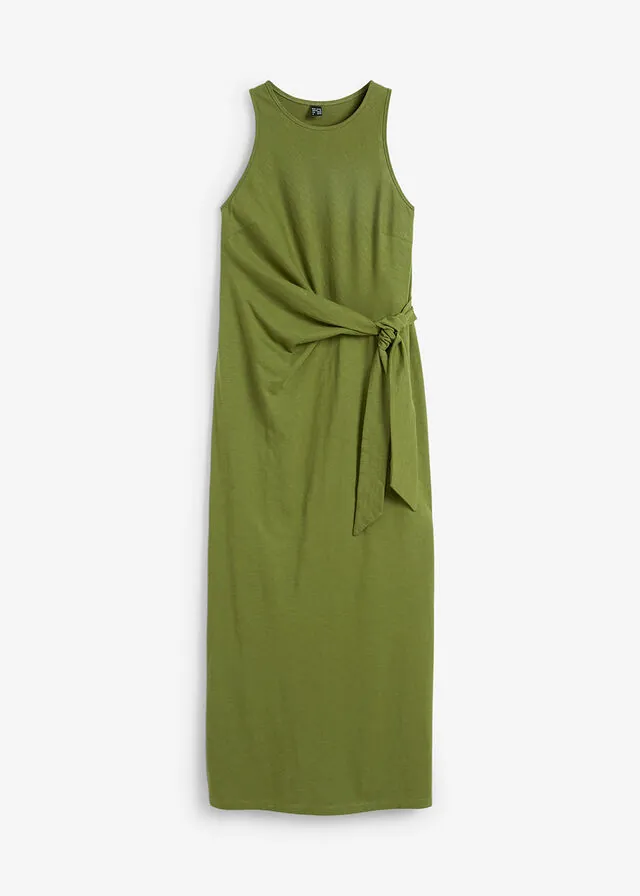 Vestido de punto con nudo