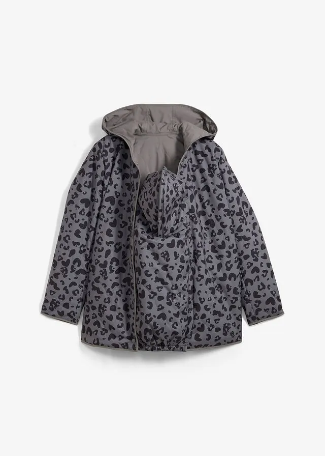 Chaqueta reversible premamá 4 en 1 con función de porteo