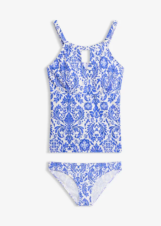 Tankini con abertura (2 piezas)