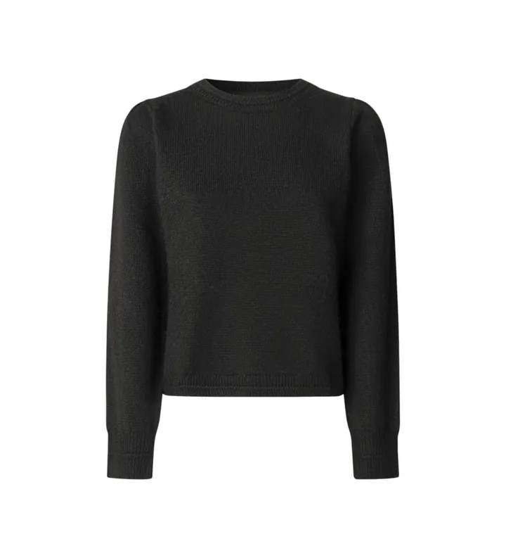 Pepe Jeans para mujer. PL7000045 Jersey Carmela negro (L), Casual, Poliéster