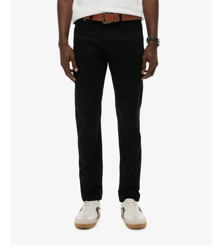 Superdry para hombre. M7010888A Jeans Slim Vintage negro (30/32), Casual, Algodón